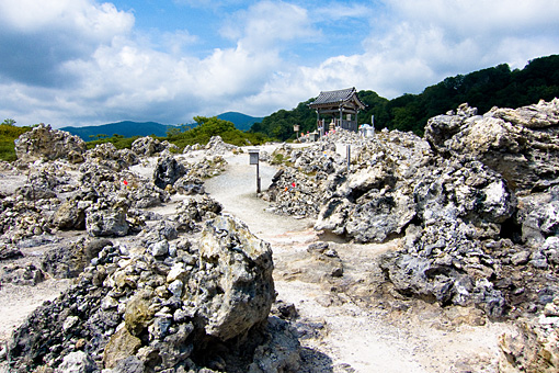 恐山 岩場地帯